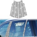 For BMW 3 Series E90 2005-2012 Car B-pillar Diamond Decorative Sticker