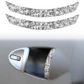 For Nissan 350Z 2003-2009 2pcs Car Air Outlet Diamond Decorative Sticker,Left and Right Drive Univer