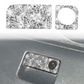 For Nissan 350Z 2003-2009 Car Rear Storage Box Lock Diamond Decorative Sticker, Right Drive