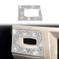For BMW Series 3 E90 2005-2012 Car Ignition Switch Keyhole Diamond Decoration Sticker, Left Drive