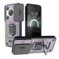For Huawei Pura 70 Pro / Pura 70 Pro+ Sliding Camshield TPU + PC Shockproof Phone Case with Holder(P