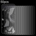 For Google Pixel 9 Pro 50pcs 0.26mm 9H 2.5D Tempered Glass Film