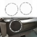 For Nissan 350Z 2006-2009 Car Rear Speaker Surround Diamond Sticker,Left and Right Drive Universal