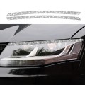For Audi A4L / A5 Car Light Eyebrow Diamond Decoration Sticker, Left and Right Drive