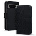 For Google Pixel 8 Pro Business Diamond Buckle Leather Phone Case with Lanyard(Black)