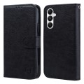 For Samsung Galaxy A15 Skin Feeling Oil Leather Texture PU + TPU Phone Case(Black)