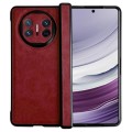 For Huawei Mate X5 Crazy Horse Texture Hinge Shockproof Protective Phone Case(Red)