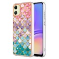 For Samsung Galaxy A05 Electroplating IMD TPU Phone Case(Colorful Scales)