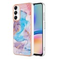 For Samsung Galaxy A05s Electroplating IMD TPU Phone Case(Blue Marble)