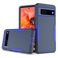 For Google Pixel 7 2 in 1 Magnetic PC + TPU Phone Case(Royal Blue+Dark Blue)