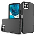 For Boost Mobile Celero 5G+ 2 in 1 Magnetic PC + TPU Phone Case(Black)