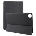 For Huawei MatePad Pro 13.2 Tri-fold Magnetic Clasp Leather Tablet Case(Black)