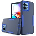 For Motorola Edge+ 2023 2 in 1 Magnetic PC + TPU Phone Case(Royal Blue+Dark Blue)