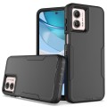 For Motorola Moto G 5G 2023 2 in 1 Magnetic PC + TPU Phone Case(Black)