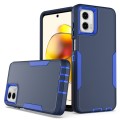 For Motorola Moto G Power 5G 2023 2 in 1 Magnetic PC + TPU Phone Case(Royal Blue+Dark Blue)