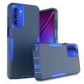 For Motorola Moto G Stylus 5G 2022 2 in 1 Magnetic PC + TPU Phone Case(Royal Blue+Dark Blue)