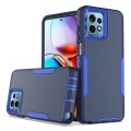 For Motorola Moto G Stylus 2023 2 in 1 Magnetic PC + TPU Phone Case(Royal Blue+Dark Blue)