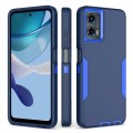 For Motorola Moto G 5G 2024 / G Play 5G 2024 2 in 1 Magnetic PC + TPU Phone Case(Royal Blue+Dark Blu