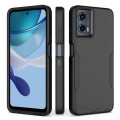 For Motorola Moto G 5G 2024 / G Play 5G 2024 2 in 1 Magnetic PC + TPU Phone Case(Black)