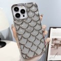 For iPhone 11 Pro Max Mermaid Scale Electroplated Glitter Paper Phone Case(Grey)