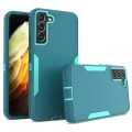 For Samsung Galaxy S22+ 5G 2 in 1 Magnetic PC + TPU Phone Case(Blue+Blue Green)