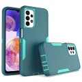 For Samsung Galaxy A23 2 in 1 Magnetic PC + TPU Phone Case(Blue+Blue Green)