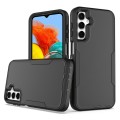 For Samsung Galaxy A24 4G 2 in 1 Magnetic PC + TPU Phone Case(Black)