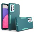 For Samsung Galaxy A33 5G 2 in 1 Magnetic PC + TPU Phone Case(Blue+Blue Green)