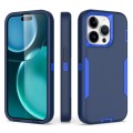For iPhone 15 Pro 2 in 1 Magnetic PC + TPU Phone Case(Royal Blue+Dark Blue)