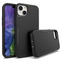 For iPhone 14 Plus 2 in 1 Magnetic PC + TPU Phone Case(Black)