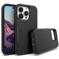 For iPhone 14 Pro 2 in 1 Magnetic PC + TPU Phone Case(Black)