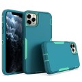 For iPhone 12 Pro 2 in 1 Magnetic PC + TPU Phone Case(Blue+Blue Green)