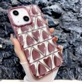 For iPhone 14 Little Love Electroplated Phone Case(Pink)
