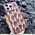 For iPhone 14 Pro Little Love Electroplated Phone Case(Pink)