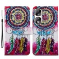 For Honor 90 Pro Painted Pattern Horizontal Flip Leather Phone Case(Dreamcatcher)