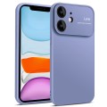 For iPhone 11 Laminated Large Window TPU Phone Case(Blue)