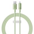 Baseus USB to 8 Pin Fast Charging Data Cable, Cable Length:1m(Green)