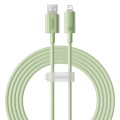 Baseus USB to 8 Pin Fast Charging Data Cable, Cable Length:2m(Green)
