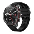 AK56 IP67 BT5.1 1.43inch Smart Watch Support Voice Call / Health Monitoring, Style:Silicone Strap(Bl