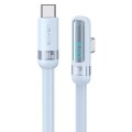 USAMS US-SJ653 PD 100W USB-C/Type-C to USB-C/Type-C Aluminum Alloy Digital Display Fast Charging Elb