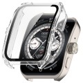 For OPPO Watch 4 Pro PC + Tempered Film Integrated Watch Protective Case(Transparent White)