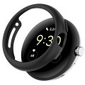 For Google Pixel Watch 2 Half Pack Hollow PC Watch Protective Case(Black)