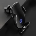 M2 Infrared lnduction Wireless Fast Charging Air Outlet Car Holder(Black)