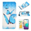 For Motorola Moto G10 / G20 / G30 Oil Embossed 3D Drawing Leather Phone Case(3 Butterflies)