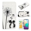 For Xiaomi 11T / 11T Pro Oil Embossed 3D Drawing Leather Phone Case(Couple Dandelion)