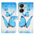 For Xiaomi Redmi 13C 4G Oil Embossed 3D Drawing Leather Phone Case(3 Butterflies)