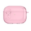 For AirPods Pro Ice Crystals Shockproof Earphone Protective Case(Pink)