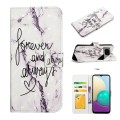 For Google Pixel 7 Oil Embossed 3D Drawing Leather Phone Case(Words Marble)