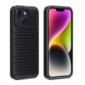 For iPhone 14 R-JUST RJ58 Aromatherapy Metal Cooling Phone Case(Black)