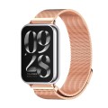 For Xiaomi Mi Band 8 Pro Mijobs Milan Magnetic Stainless Steel Watch Band(Rose Gold)